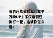 每日吃瓜大翻车！某千万粉UP主不仅造假还倒打一耙，这波你怎么看？